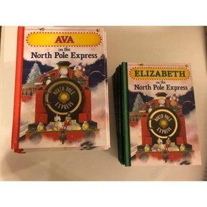 SCARLETT Put Me In The Story On The North Pole Express Hard Cover